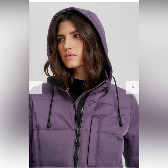 Arctic Expedition Gaspe hybraDOWN™ Parka Purple - Picture 3 of 16